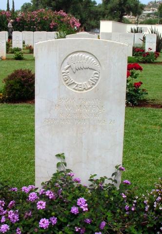 Horima Warana Matene's grave
