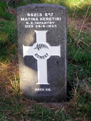 Matina Heretini's grave