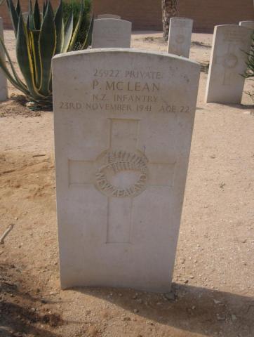 Parekura McLean's grave