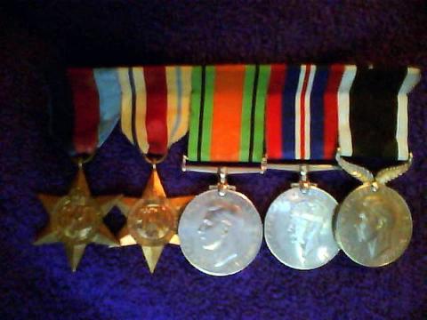 Medals of Mitai Simmonds