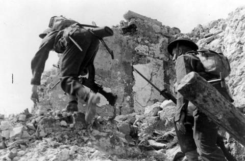 Infantrymen at Cassino
