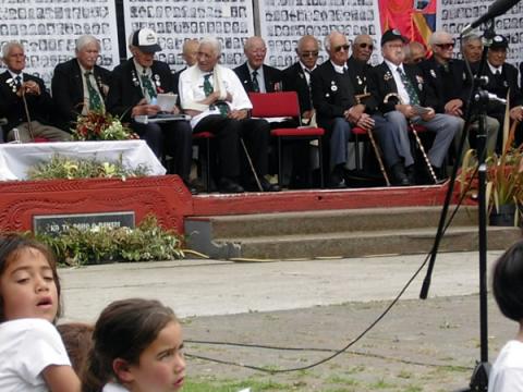 Veterans at Nga Tama Toa launch, 2008