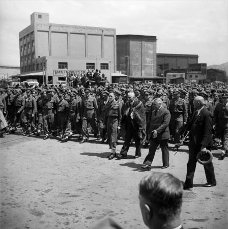 The Māori Battalion returns, 1946