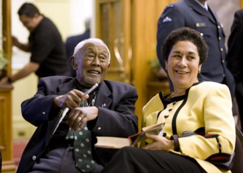 Darcy Nepia and Harima Fraser