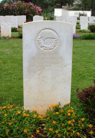 Wiremu Puke Barrett Parete's grave