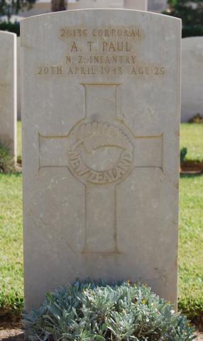 Alexander Paul's grave