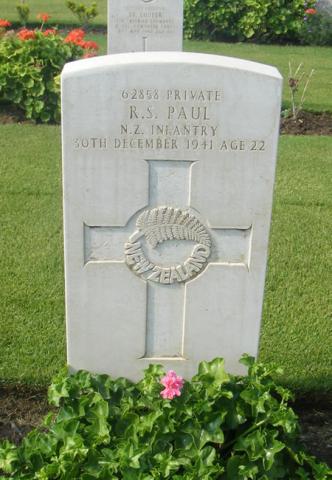Robert Shortland Paul's grave