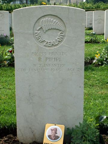 Remana Piripi's grave