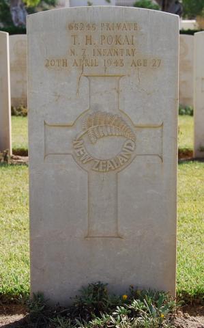 Timi Pokai's grave