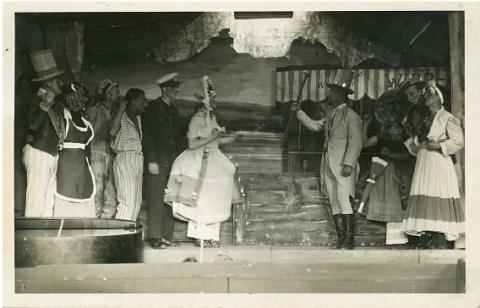 Prisoners of War, possibly at Stalag XVIII-a in Wolfsberg, Austria 1942