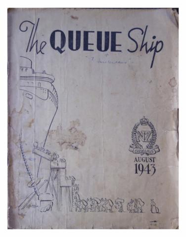 "The Queue Ship" Magazine Cover Page