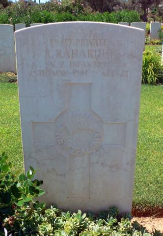 Ranga Raharuhi's grave