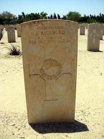 John Richmond's grave