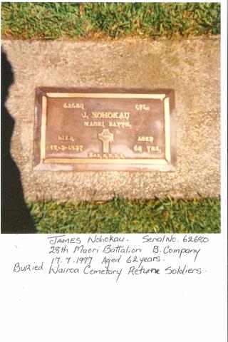 James Nohokau