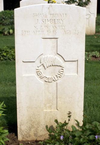 John Silbery's grave