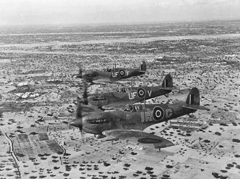 Desert Air Force Spits Over Tunisia 1943