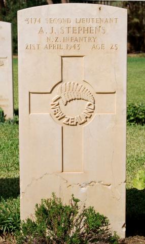 Andrew Stephen's grave