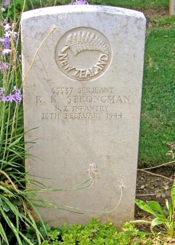 Roy Strongman's grave