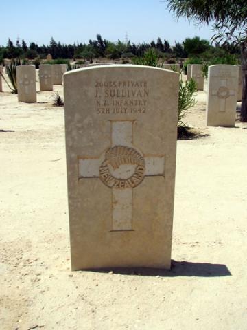 Johnston Sullivan's grave