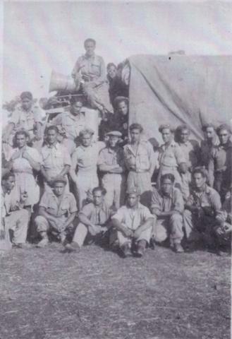 28 men at Fabriano, Italy