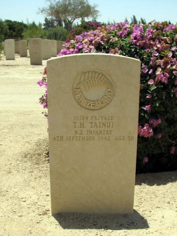 Te Hira Tainui's grave