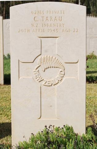 Chappy Tarau's grave