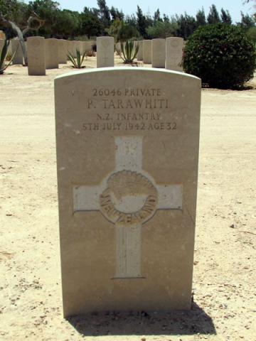 Patara Tarawhiti's grave