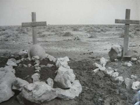 Ted's Brother.. John's War Grave At Belhamed In Libya..