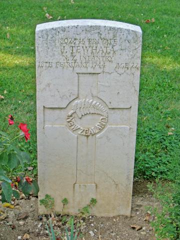 James Te Whata's grave