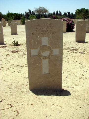 James Tuhiwai's grave