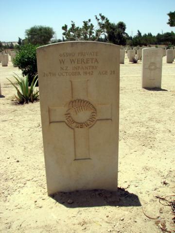 William Wereta's grave