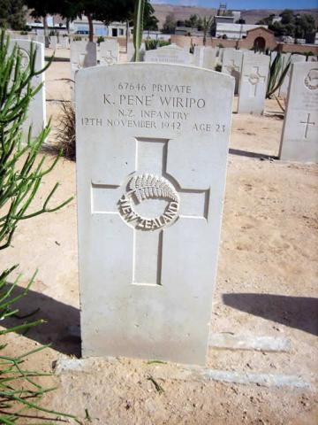 Kupu Penewiripo's grave